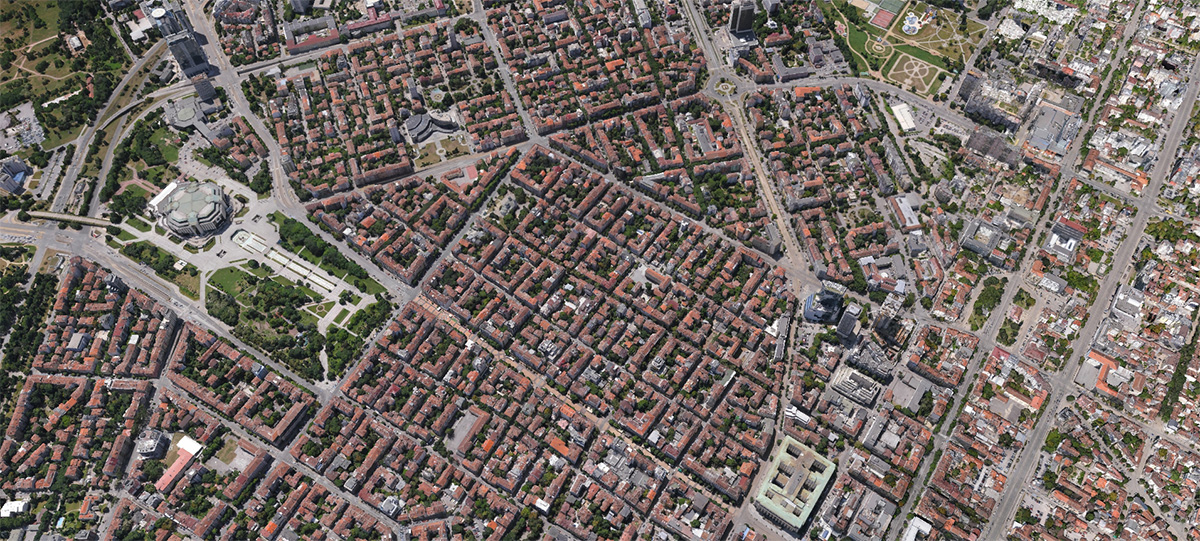 Estimating rooftop solar power potential with eBee X drone