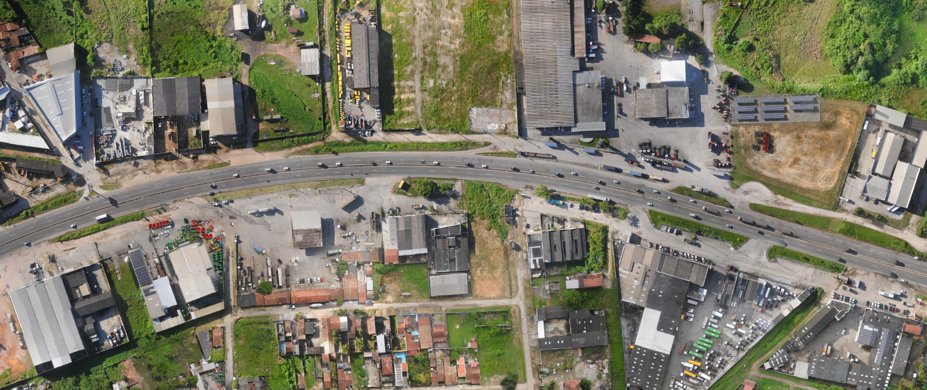 Highway mapping with the eBee X drone in Brazil