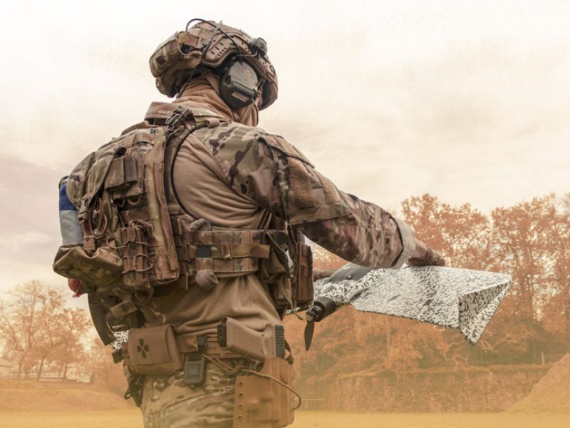 Military Personnel Handling Ebee Tac Mission Ready Drone 03